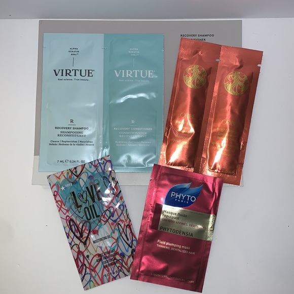 Giant High End Skincare Haircare Makeup Bundle Pink Glitter Bag - Picture 3 of 15